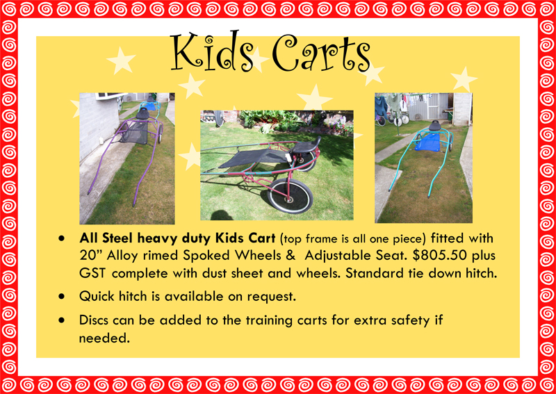 kids cart brochure
